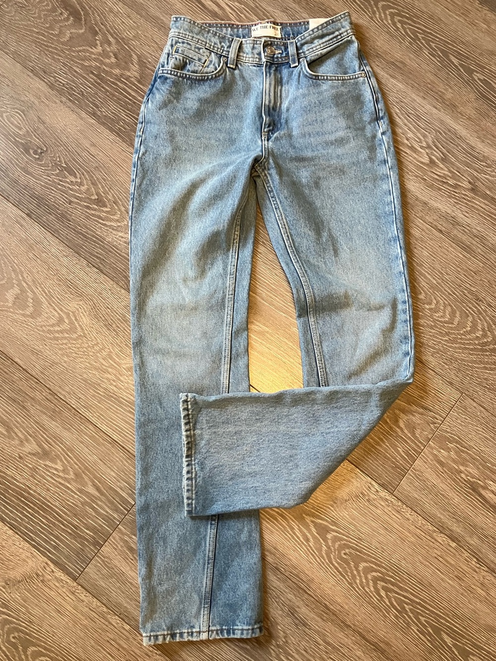 ✨NWT✨We The Free Xena High Rise Slim Straight Jeans Sz 25